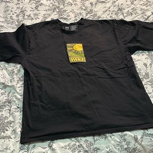 Vans Men’s T-Shirt, Black, Large